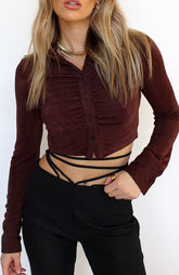 Bradshaw Button Up Top